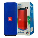 Caixa De Som Bluetooth 3.0 Portátil 10w Cs-m33bt Azul