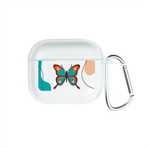 Funda Para AirPods Personalizada Con Mariposas