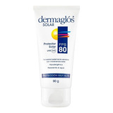 Protector Solar Dermaglós Fps80 Crema X90g