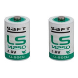 Bat. Ls14250 Saft 3,6v (kit C/2 Peças)