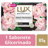 Sabonete Barra Lux Rosa Francesas Glicerinado Botanicals 85g