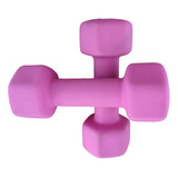 Par Mancuerna Hexagonal Bodyfit 6lbs (2.7kg) Color Rosa