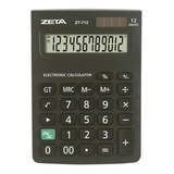 Calculadora De Mesa Escritório 12 Dígitos Zt712 - Zeta