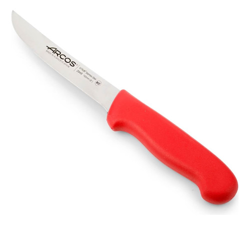 Cuchillo Carnicero Arcos Deshuesador Profesional 16cm Rojo