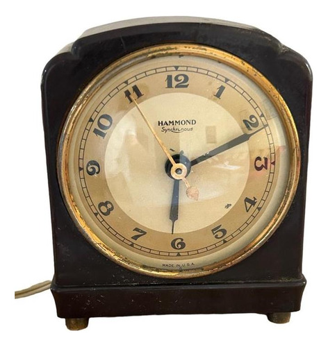 Relojes Hammond De Escritorio Antiguo Año 1930