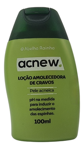 Loção Abelha Rainha Acnew Amolecedora De Cravos E Antiacne