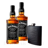 Combo 2 Jack Daniel's Old 7 + Petaca Black Paladar Negro