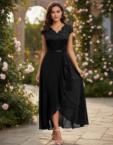 Vestido Largo Fiesta Importado Noche Modelo Rhoda Qilaixing | Envío gratis