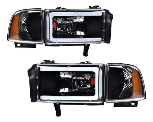 Faros Dodge Ram 1994 1995 1996 1997 1998 1999 2000 2001 02 