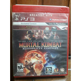 Mortal Kombat Komplete Edition - Fisico - Ps3