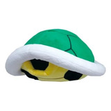 Peluche Con Sonido Super Mario Kart Caparazón Verde 