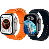 Relógio Inteligente Watch Dt2 Ultra Com 4 Pulseiras 