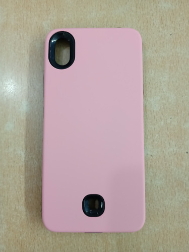 Funda Reforzada Rosa Bebé Compatible Con LG K20 2019