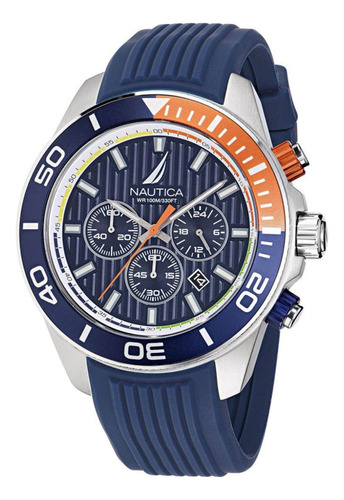 Reloj Para Hombre Nautica One Napnof302 Azul