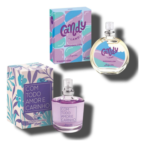 Kit C/ 2 Perfumes Femininos De 25ml Cada - Jequiti/ Promoção