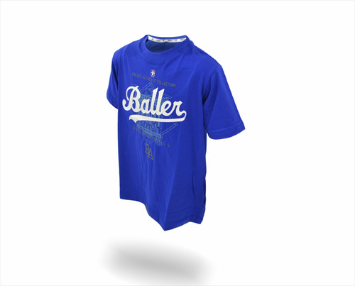 Remera Kids Royalty Azul Baller Brand