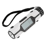 Reloj Despertador De Viaje Con Antorcha Led, Linterna Led Te