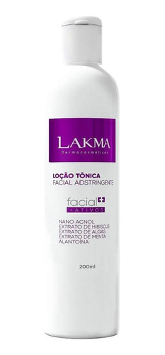 Loção Tônica Facial Adstringente Lakma 200ml