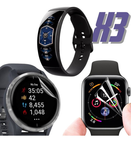 Film Silicona Hidrogel Smartwatch Para Amazfit Gtr 4 X3