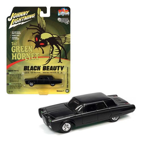 Imperial Crown 1966 Green Hornet Preto Johnny Lightning 1/64