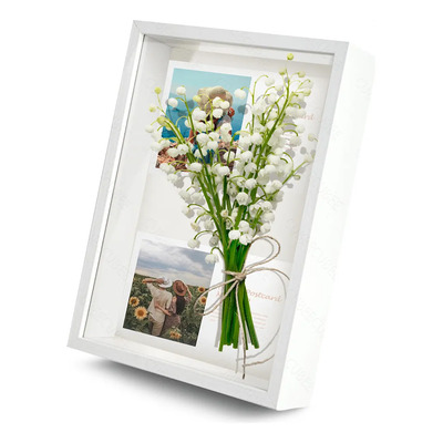 Marcos Cuadros De Madera Portaretrato Madera 10 Inch Blanco | Envío gratis