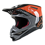 Casco Alpinestars Sm8 Motocross Enduro Mx Mips Ntc