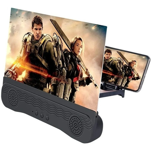 Amplificador Seisa K-8 Pantalla Celular Parlante Bluetooth 