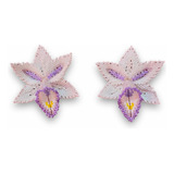 Aretes Miyuki Orquídeas