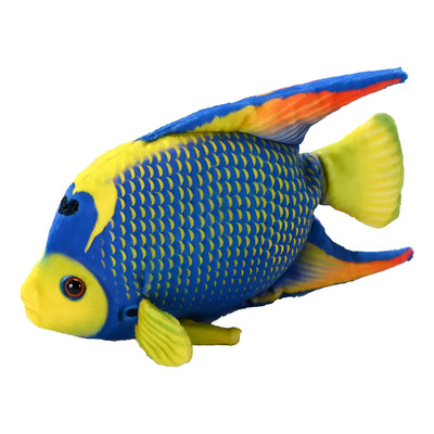 Peluche Pez Ángel Reina Wild Republic Amarillo\u002FAzul Hipoalergénico 21 cm | Envío gratis