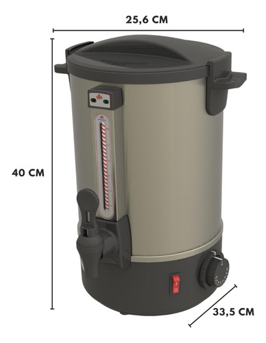 Cafeteira Automática Elétrica 6 Litros Prc-06 - Progás 110v