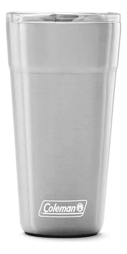 Copo Térmico Coleman Cerveja Inox Com Tampa E Abridor 600ml