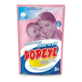 Detergente Liqui Popeye Hipoalergenico Bebe 3l(1uni)super