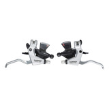 Palancas De Freno Y Mando Shimano Altus St-m310 3x8 V-brake