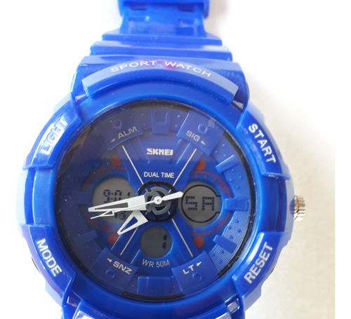 Reloj Skmei Militar Dual Ana/digital -luz-alarma-crono Japan