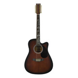 Guitarra Docerola Mccartney Electroacustica Bfg-4117 Cafe