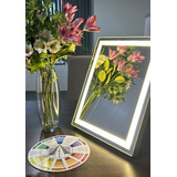 Espelho Portatil Coloração Pessoal - Iluminiação Neutra5500k