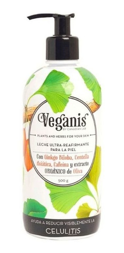 Crema Ultra Reafirmante Ginkgo Biloba X 500 Ml Veganis