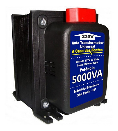 Auto Transformador 5000va Para Ar Split 12000btu 110v P 220v