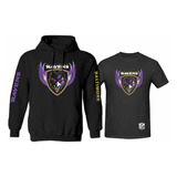 Kit De Sudadera + Playera Modelo 4 Baltimore Ravens