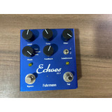 Pedal De Efeito Fuhrmann Echoes Ec01  Azul