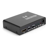 Extrator De Áudio Óptico Digital 1x1 4k 60hz Hdmi 2.0