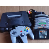 Nintendo 64 + 8 Juegos, Mario Party, Turok, Etc,