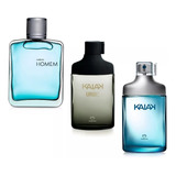 Perfume Homem + Kaiak Urbe + Kaiak Tradicional Natura