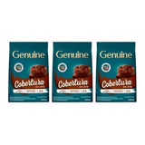 Kit C/3un Chocolate Cobertura  Genuine Ao Leite Gotas 2,05kg