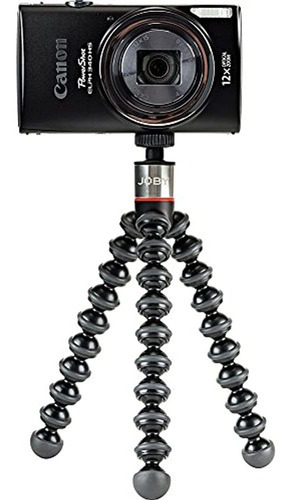 Joby Gorillapod 325: Un Trípode Compacto Y Flexible Para C. Color Negro/carbón