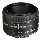 Lente Camara Nikon 50mm 1.8