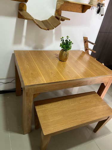 Mesa De Madera  80x1.20x79 Cm