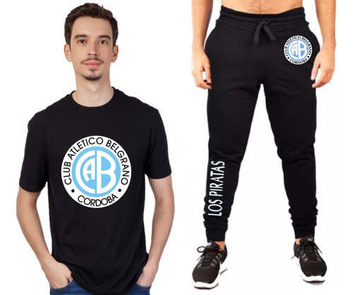 Conjunto Remera + Pantalón Jogging Belgrano De Córdoba