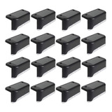 16pcs Lámpara Solar Led Camino Escalera Exterior Impermeable