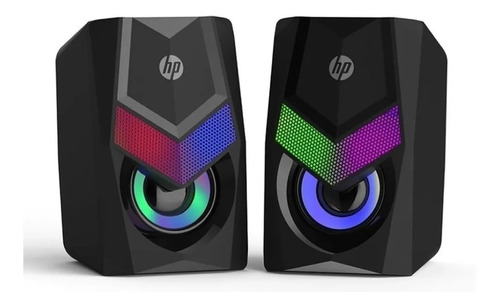 Parlante Para Pc Gamer Hp Con Luces Led/ Dhe-6000.